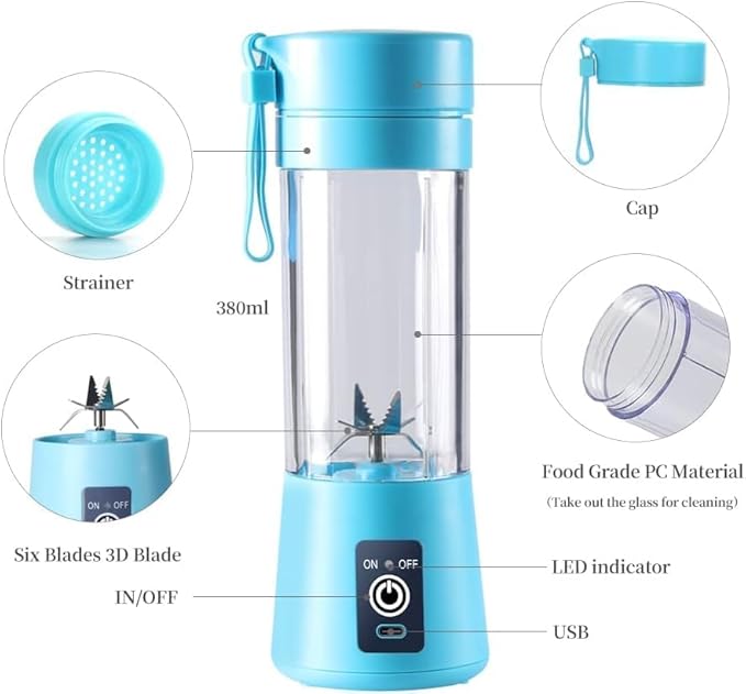 Electric Citrus Juicer Pro — USB Rechargeable | Compact & Powerful