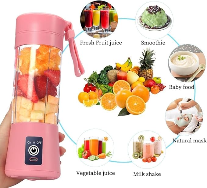 Electric Citrus Juicer Pro — USB Rechargeable | Compact & Powerful
