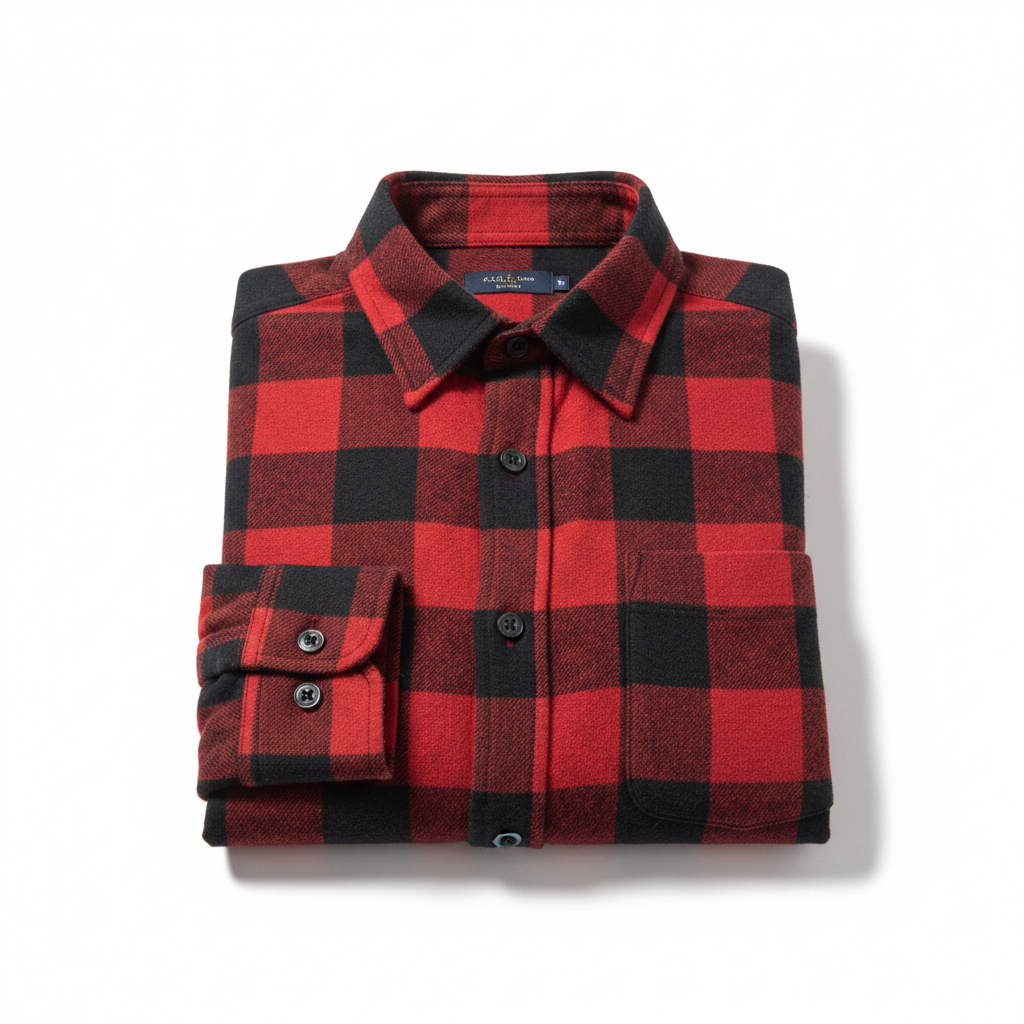 Red Black Plaid Shirt